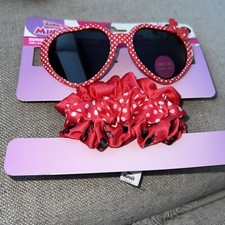 Disney Junior Minnie Heart Shaped Red Sunglasses Valentines