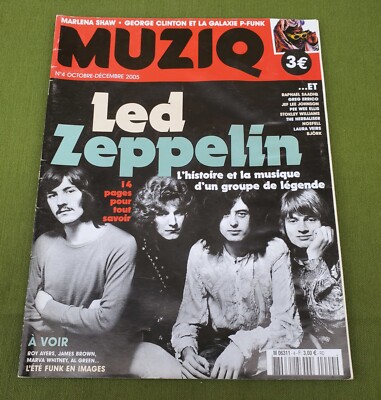 LED ZEPPELIN - MUZIQ NR. 4 OKTOBER-DEZEMBER 2005 - KORREKTER ZUSTAND