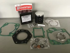 NEW WOSSNER PISTON KIT with GASKETS HONDA CRM250 66.43 mm OVER BORE + 0.50 mm