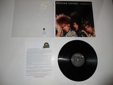 Pointer Sisters Contact 1985 RCA AJL1-5487 Precision 1st Press ULTRASONIC CLEAN