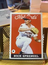 Nick Sprengel 2019 Bowling Green Hot Rods Team Set Card Tampa Rays