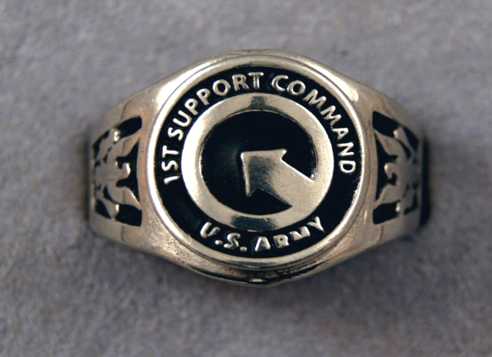 Cmd Ring Code 1st Support Command ring 1STSUP Unit Insignia FIRST TEAM Ring | eBay