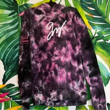 Goat USA Fam Girls S Pink Purple TieDye Comfy Casual Pullover School Fall Hoodie