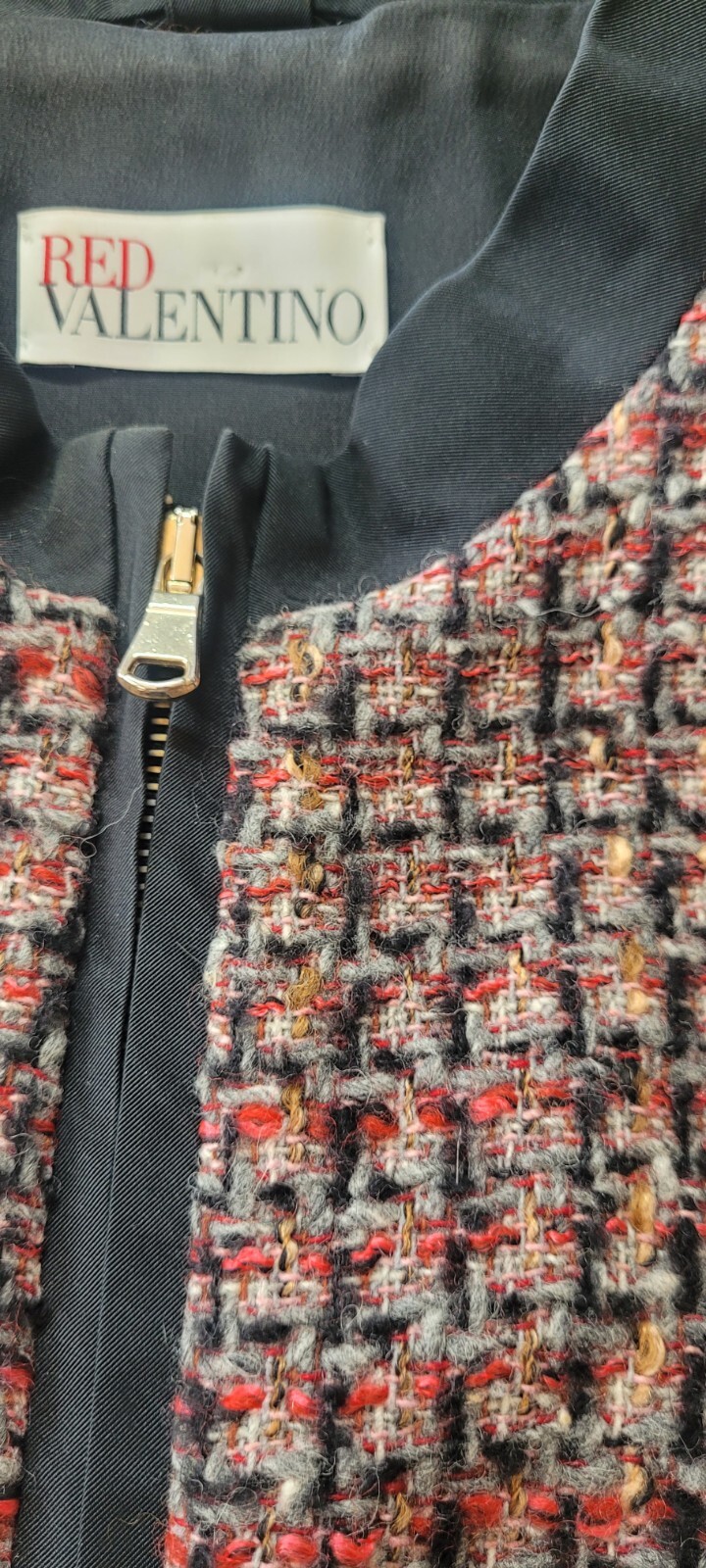 RED VALENTINO Tweed Pattern  Authentic Jacket - image 4