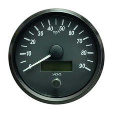 VDO SingleViu 100mm 4" Speedometer - 90 MPH A2C3832870030 