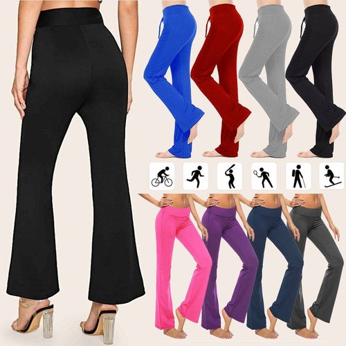 Women Bootcut Flared Yoga Pants 