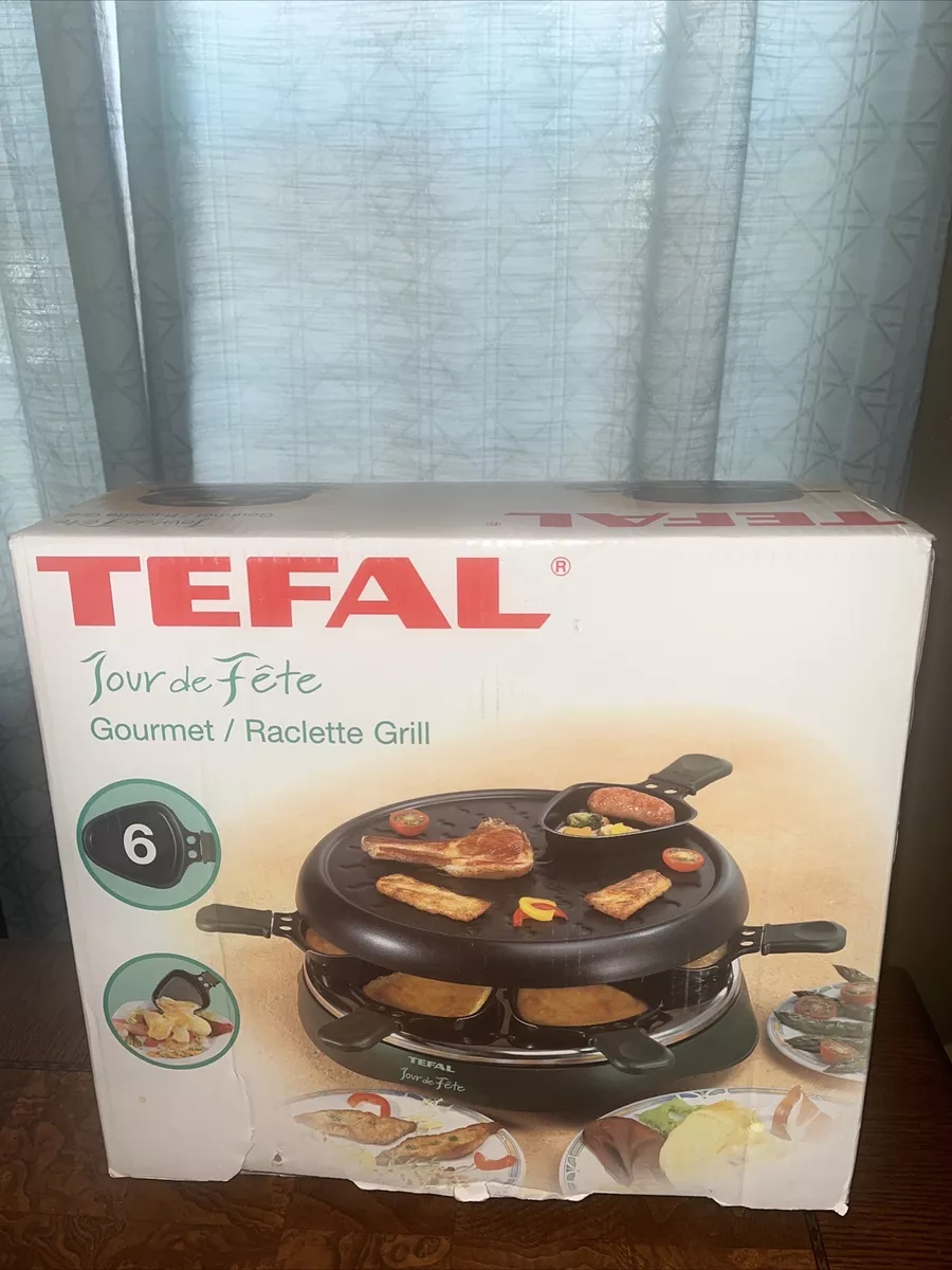 Tefal 3-in-1 Set Grill And Crepe Tour De Fete Gourmet Raclette