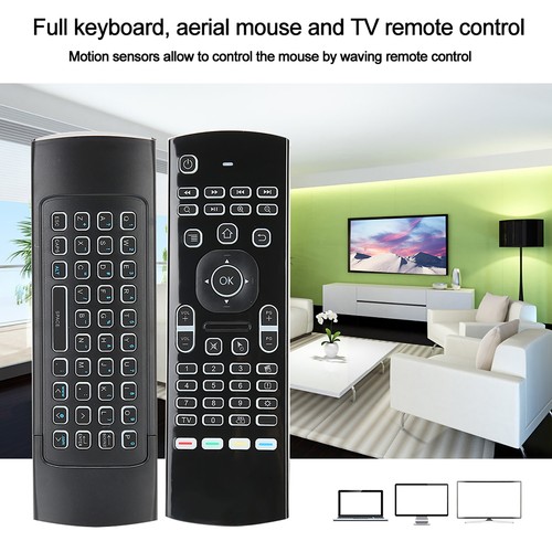 6‑Axis Backlight 2.4G Wireless Dual Side Keyboard Infrared Sensor Remote Con Fit - Picture 7 of 19