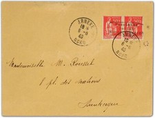 Deutsche Besetz.II.WK Frankr. D&uuml;nkirchen, 1940, 2 I/I, Brief