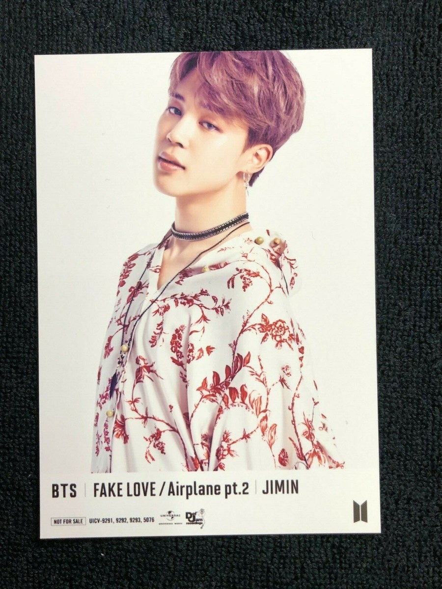 BTS JAPAN FAKE LOVE Airplane pt.2 Limited Official Photo Card | eBay