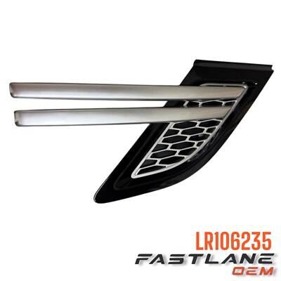 2014-2017 LR RANGE ROVER SPORT FR RH FENDER INSERT EMBLEM NEW OEM LR106235