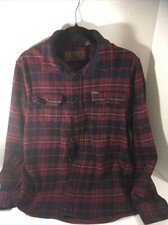 Orvis Plaid Flannel Shirt Men's Size M Check Long Sleeve