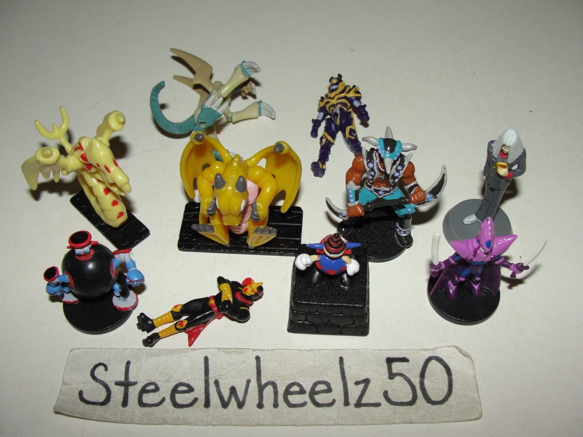 Yugioh 10 Mini Figure Lot Dungeon Dice Monster Lord Vorse Raider