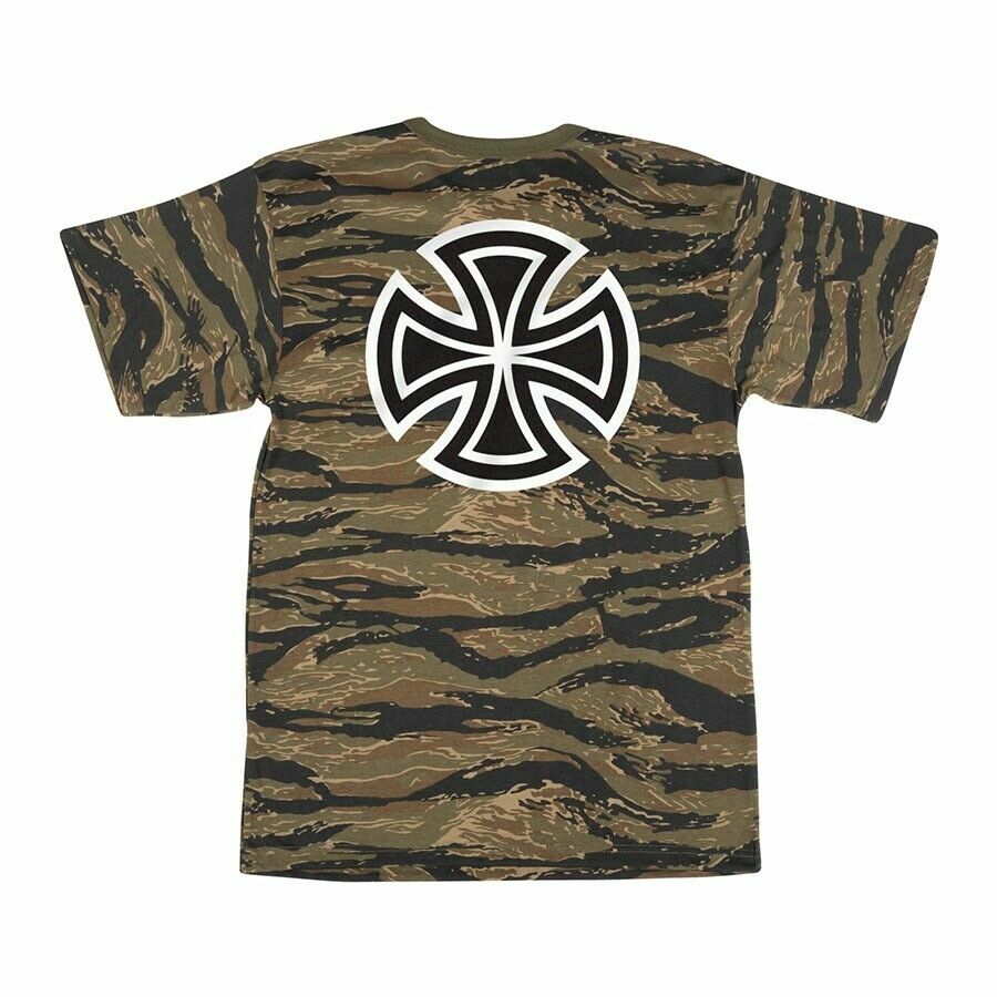 Independent Trucks BAR AND CROSS Skateboard T Shirt TIGER