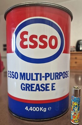 Esso Multi-Purpose Grease E 4,400Kg New Vintage Fat Sealed Esso Exxon
