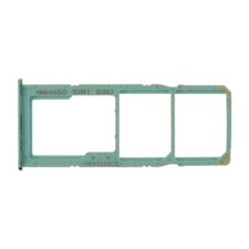 SIM Micro SD Card Tray Dual for Samsung Galaxy A51 Green Replacement Repair