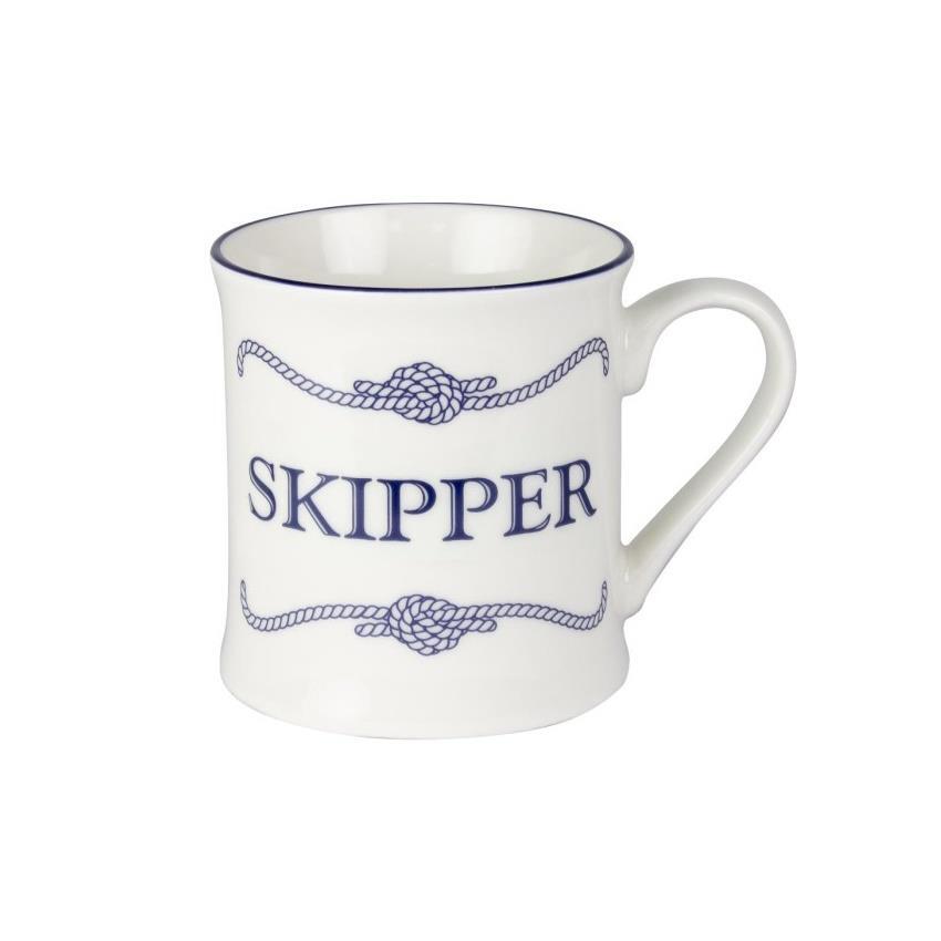 Mug Nautical China Tea Coffee Crew Cup Sailing Gift Skipper Nauticalia 275ml