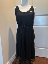 NWT HUNTER x Target Blach Mesh Dress SZ M
