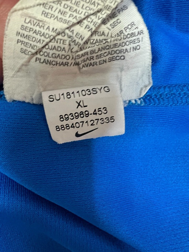 Nike Brazil 2018 Away Football Shirt Soccer Jersey Sz XL Youth eBay