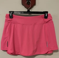 Layer 8 Womens Large Pink Qwick-Dry Performance Stretchy Pull-On Skort! A5720
