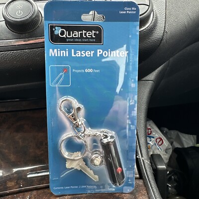 Quartet Mini Keychain Laser Pointer Class 3a Compact Large Venue - Presentation