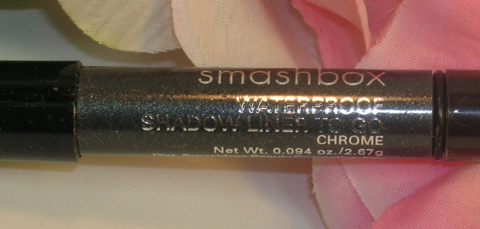 New Smashbox Waterproof Shadow Liner To Go Chrome .094 oz 2.6 g Silver Grey - Image 2 of 4