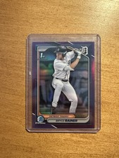 2024 Bowman Draft #BDC-86 Bryce Rainer Chrome Purple Refractor #/250 - RCO5