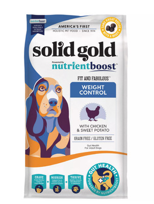 Solid Gold Fit Fabulous Weight Control Dog Food Chicken Low Calorie Adult Formul