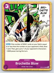 Brochette Blow OP12-078 Legacy of the Master Uncommon One Piece TCG
