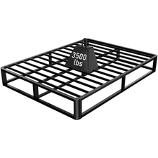 Upgrade Anti Bending and Round Corner Legs 10 inch Metal King Bed Frame 3500 ...