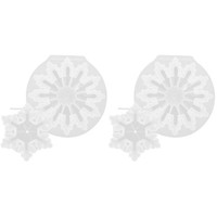 2 Pack Schneeflocke Silikonform Formen Urlaub Silikonformen Zum Basteln