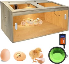 22-Piece Large Chicken Brooder Box 32", All-In-One Kit, up to 35 Chicks Capacity