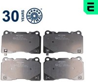 Optimal BP-12169 Bremsbelagsatz FüR Scheibenbremse Bremsbelagsatz