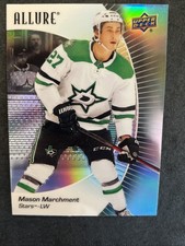 23-24 UD Allure Hockey Black Rainbow 5 Mason Marchment