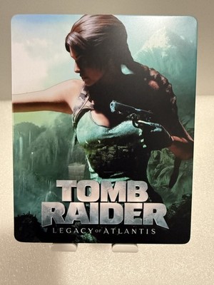 Tomb Raider Legacy of Atlantis CUSTOM G2 Steelbook Case PS4/PS5/XBOX (NO GAME)