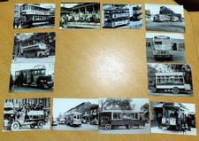 LOT 13 PHOTOS AUTOMOBILES  ANCIENNES REPRODUCTION GLOSSY 11X15CMS