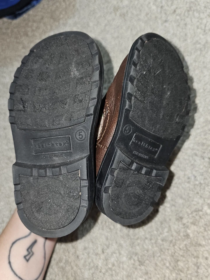 Baby Camo Boots Size 5 Health Tex Brand Zip. Foto 4 de 4