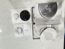 Google Nest Learning Thermostat 4th Gen w Temperature Sensor Polished Silver