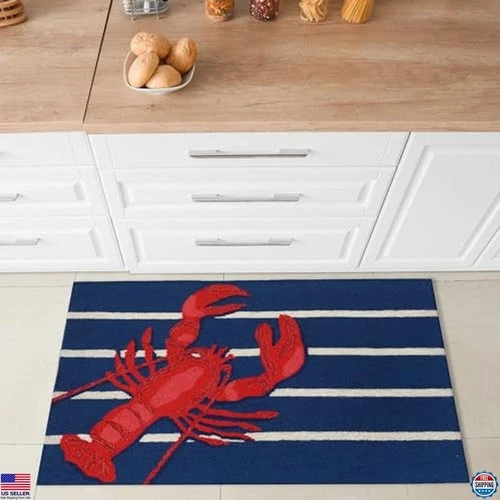 Liora Manne Frontporch Indoor Outdoor Rug - Novelty Design, Hand Hooked, Weather - Picture 5 of 6