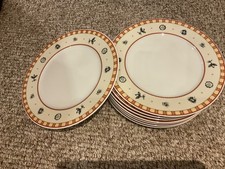 Heinrich Winterling Porzellan, „Serie Clivia“ - flache Teller ( Mittagsteller)