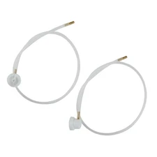 New Gold 2Pcs Fluid Film Nozzle Extension Hose for Aerosol Cans Spray