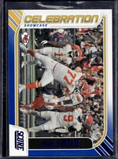 2023 Score Celebration Andrew Wylie #21 Showcase /100 Kansas City Chiefs