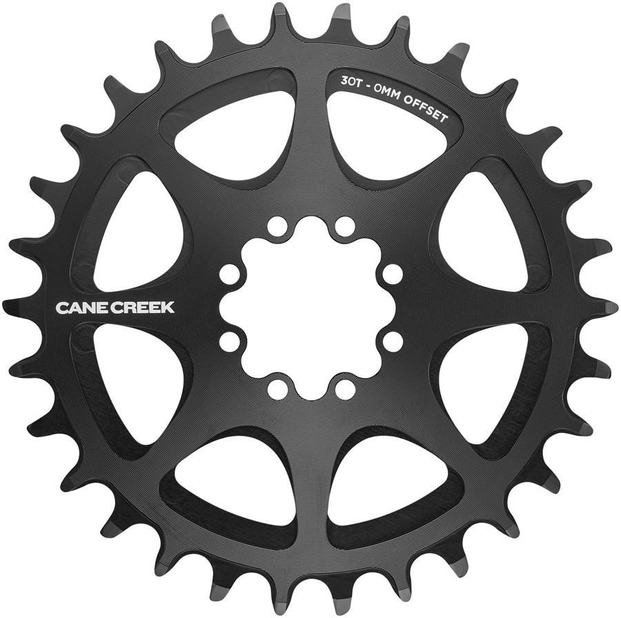 Cane Creek 30T Aluminum Direct Mount Chainring - 8-Bolt Trek Compatible Black 19290₽