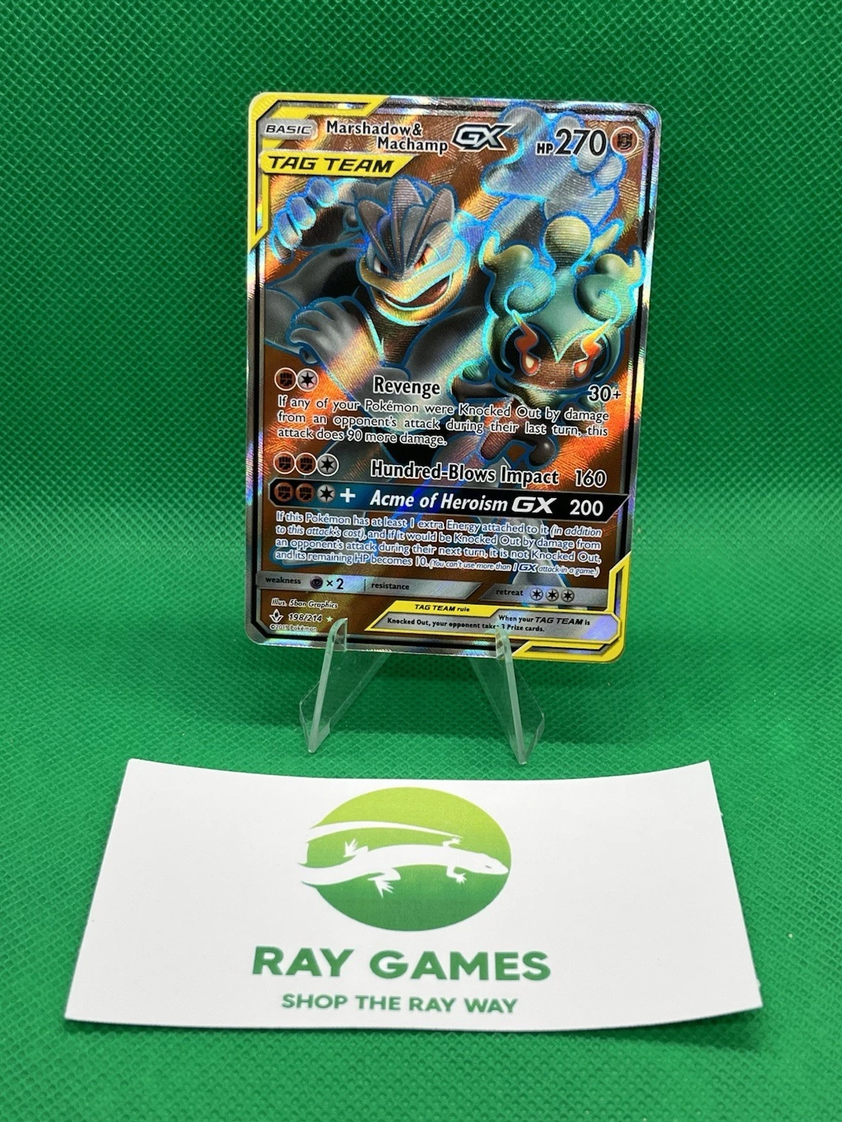Marshadow & Machamp-GX - Unbroken Bonds #198 Price & Value ($43.84