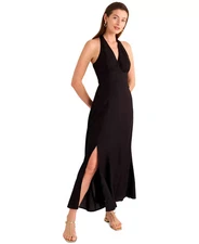 Vince Camuto Women's Dress Sz M Sleeveless Halter Maxi