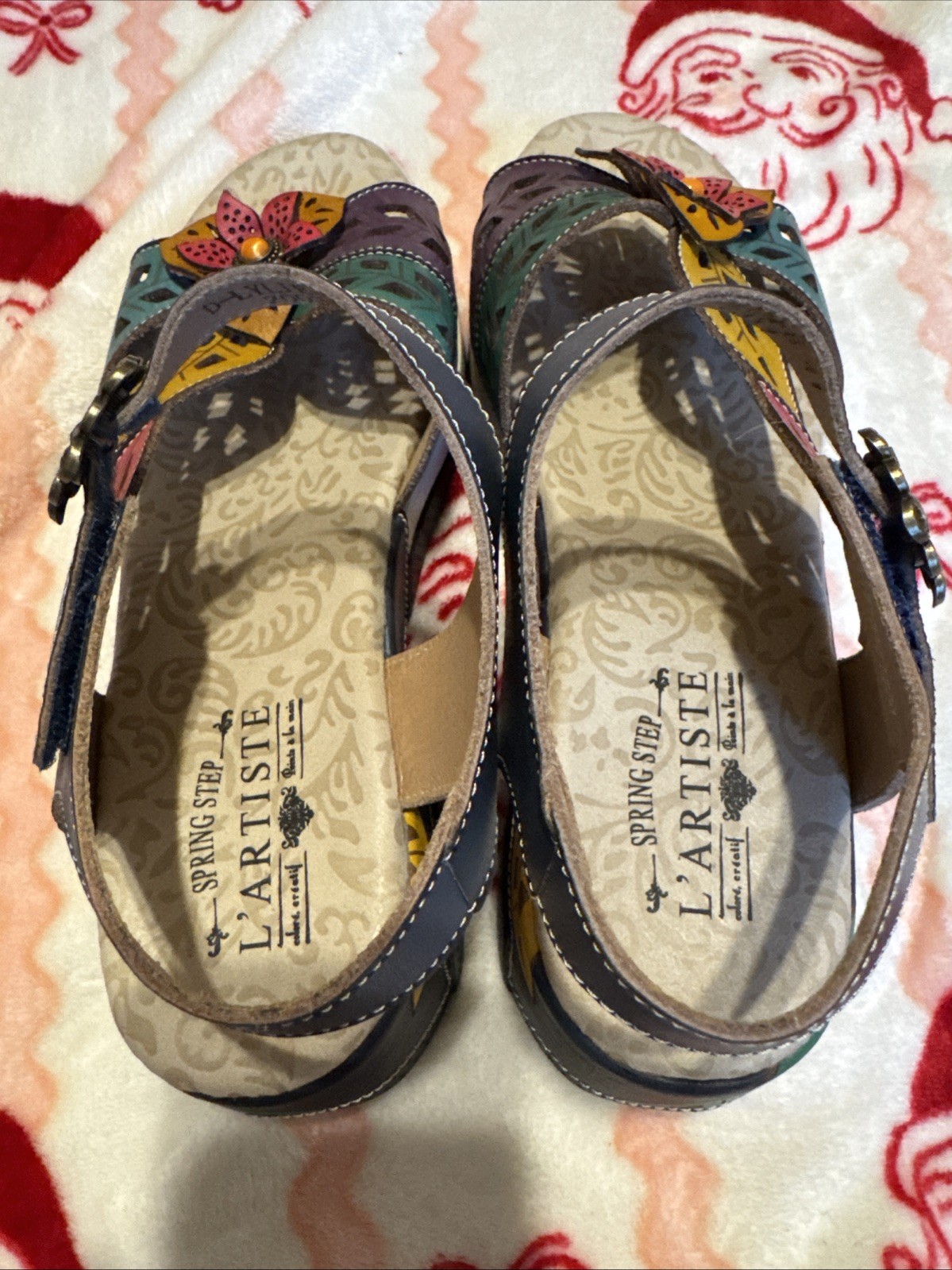 L’Artiste Spring Step Alora Wedge Sandals Women’s 41 Lylie Blum  9.5-10