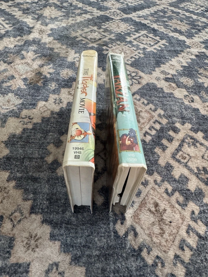 Disney VHS Lot – Tarzan (1999 #15799) + The Tigger Movie (2000 #19946) - Image 2 of 4