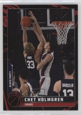 2022 Topps X Block Party! Grim Reaper 62/75 Chet Holmgren #2 Rookie RC 04qn