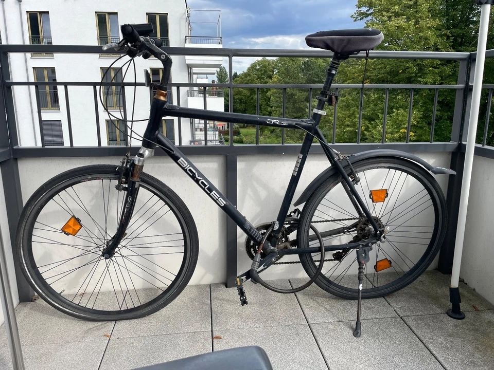 XXL-Alu-Fahrrad (61 cm) für Fahrer ab ca. 2,00 m – Bastlerbike