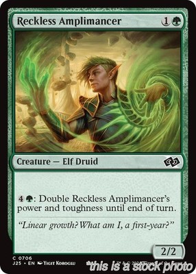 Reckless Amplimancer [J25 - 706MagicLP